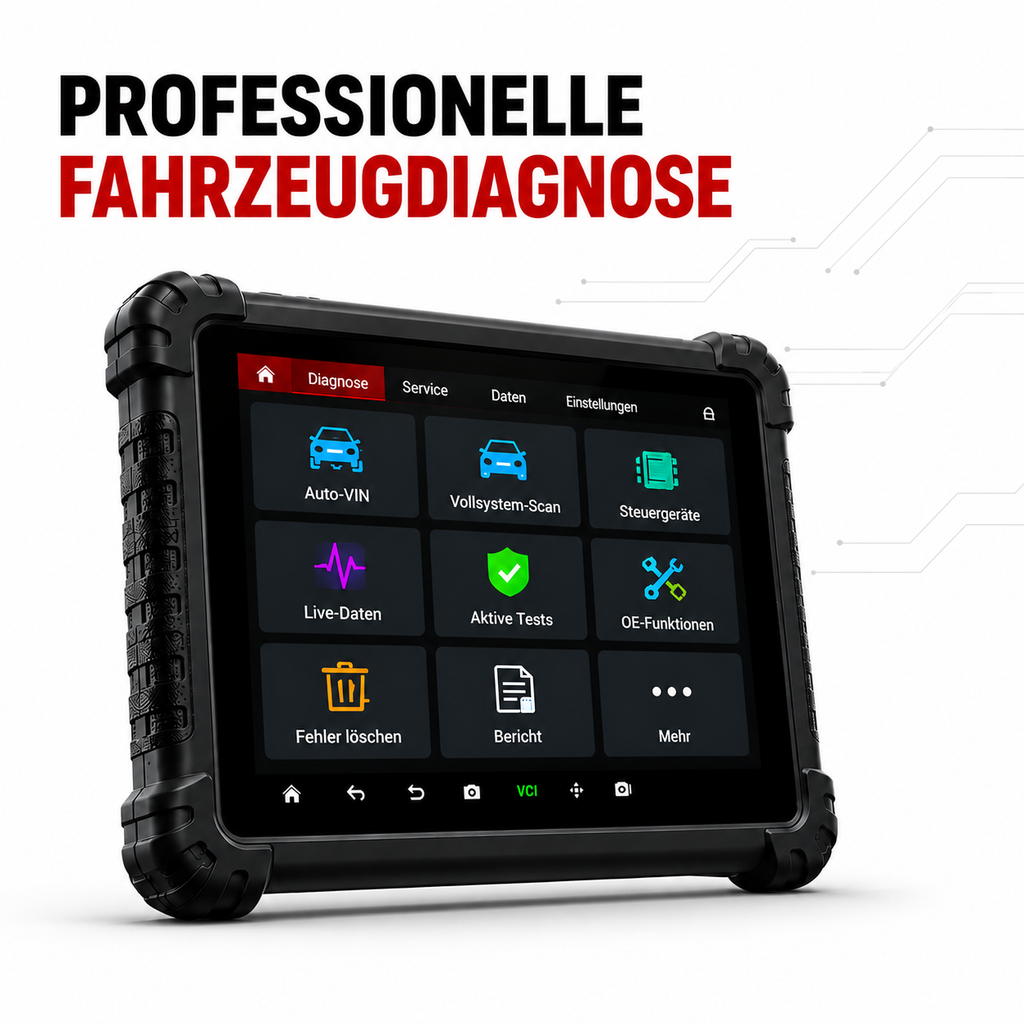 KFZ-Diagnose-Tablet